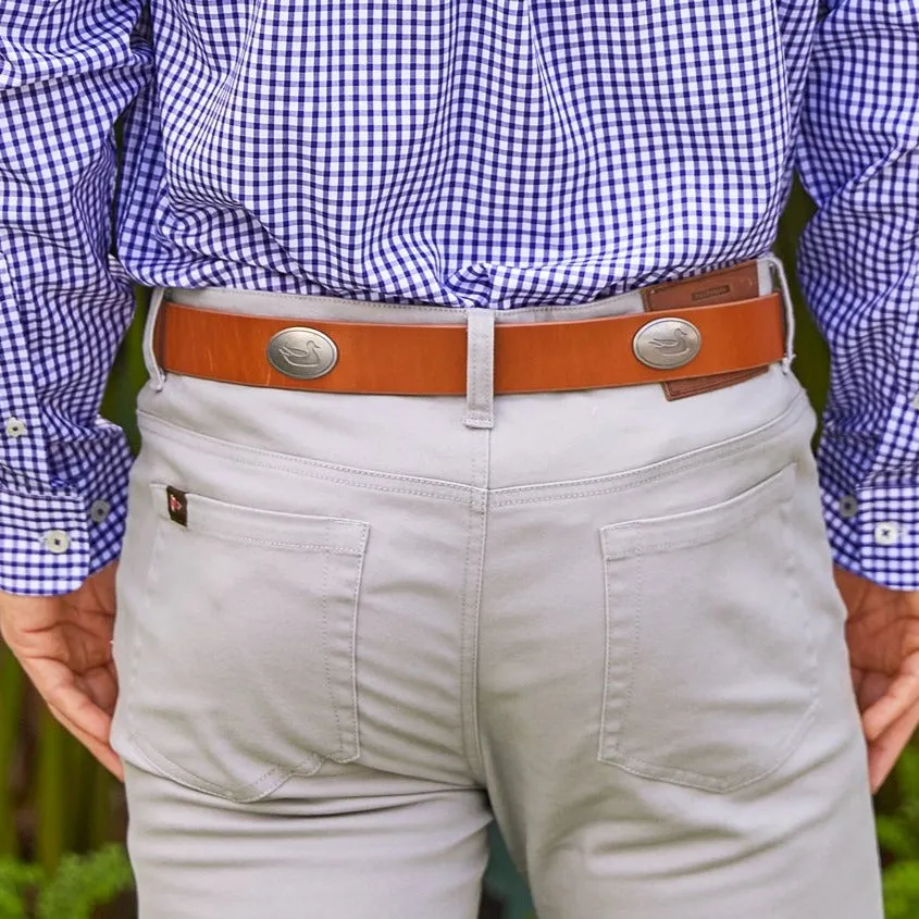 Southern Marsh 21 Heritage Medallion Leather Belt