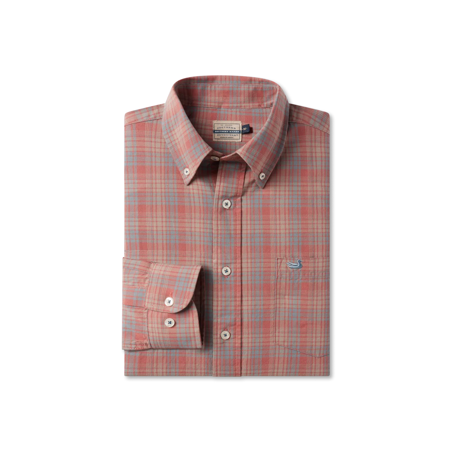 Southern Marsh 21 Holly Ridge Washed Dress Shirt