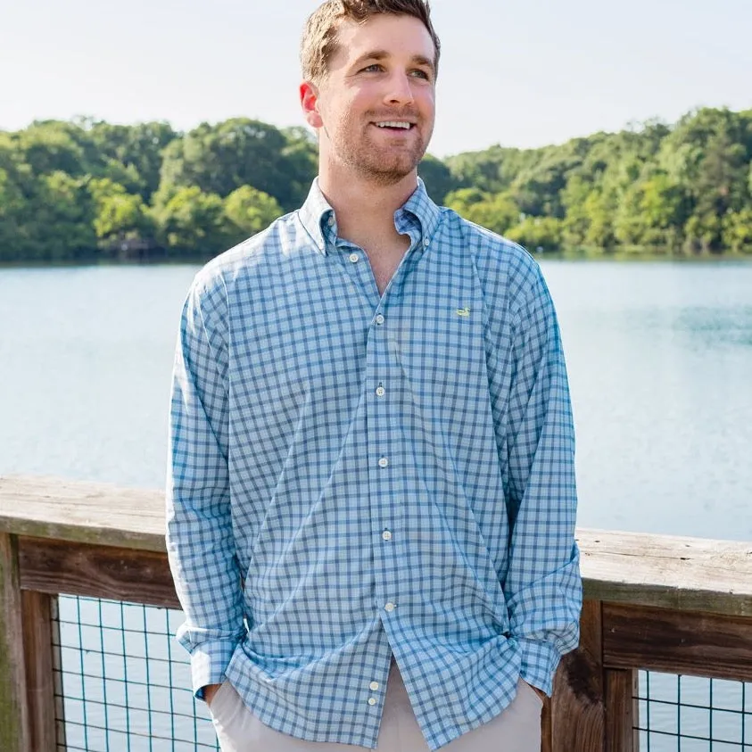 Southern Marsh 21 Idlewild Performance Gingham Dress Shirt