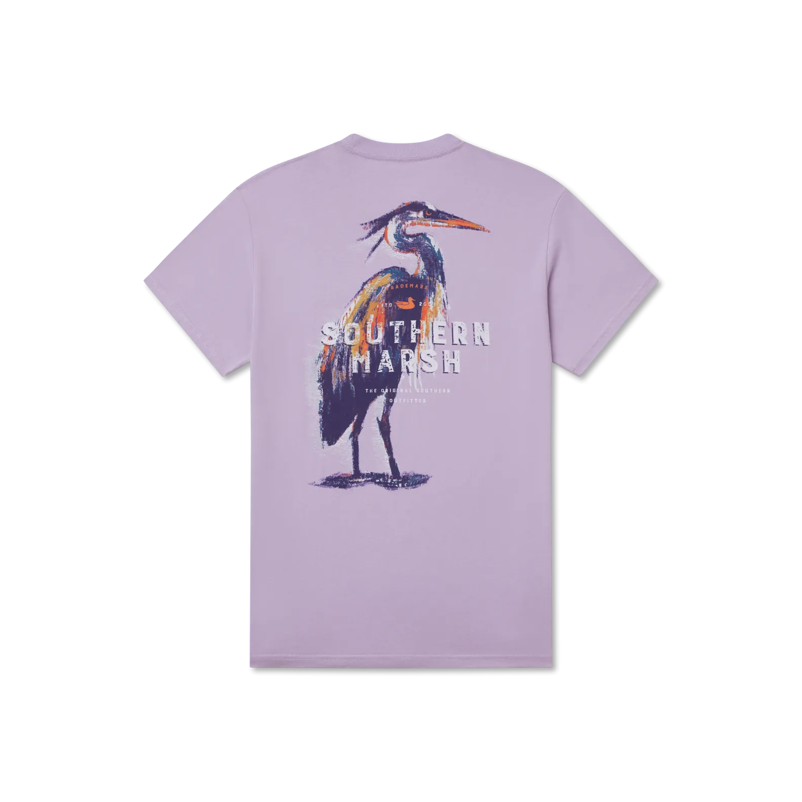 Southern Marsh 21 Impressions Tee - Heron