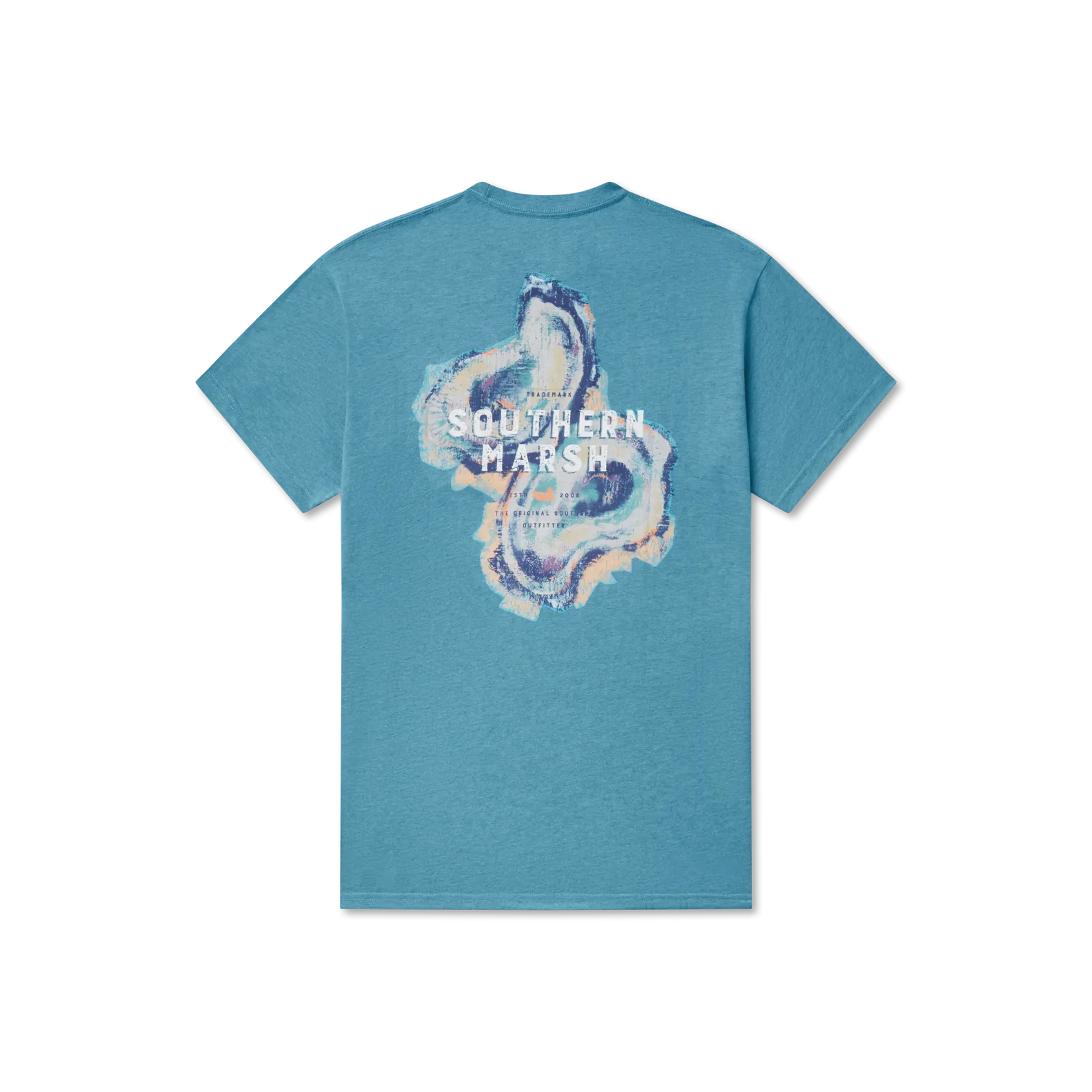 Southern Marsh 21 Impressions Tee - Oyster