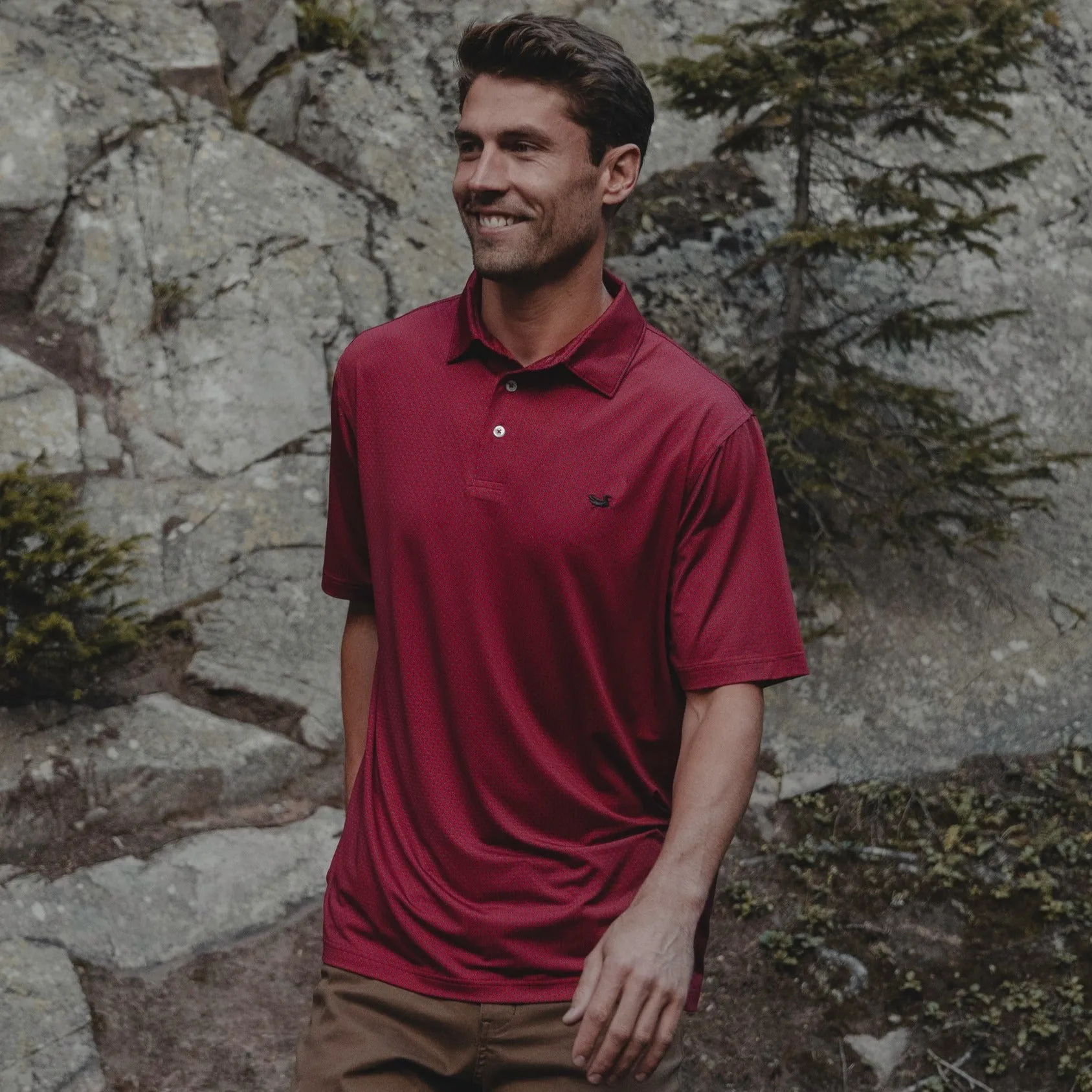 Southern Marsh 21 Island Burst Performance Polo