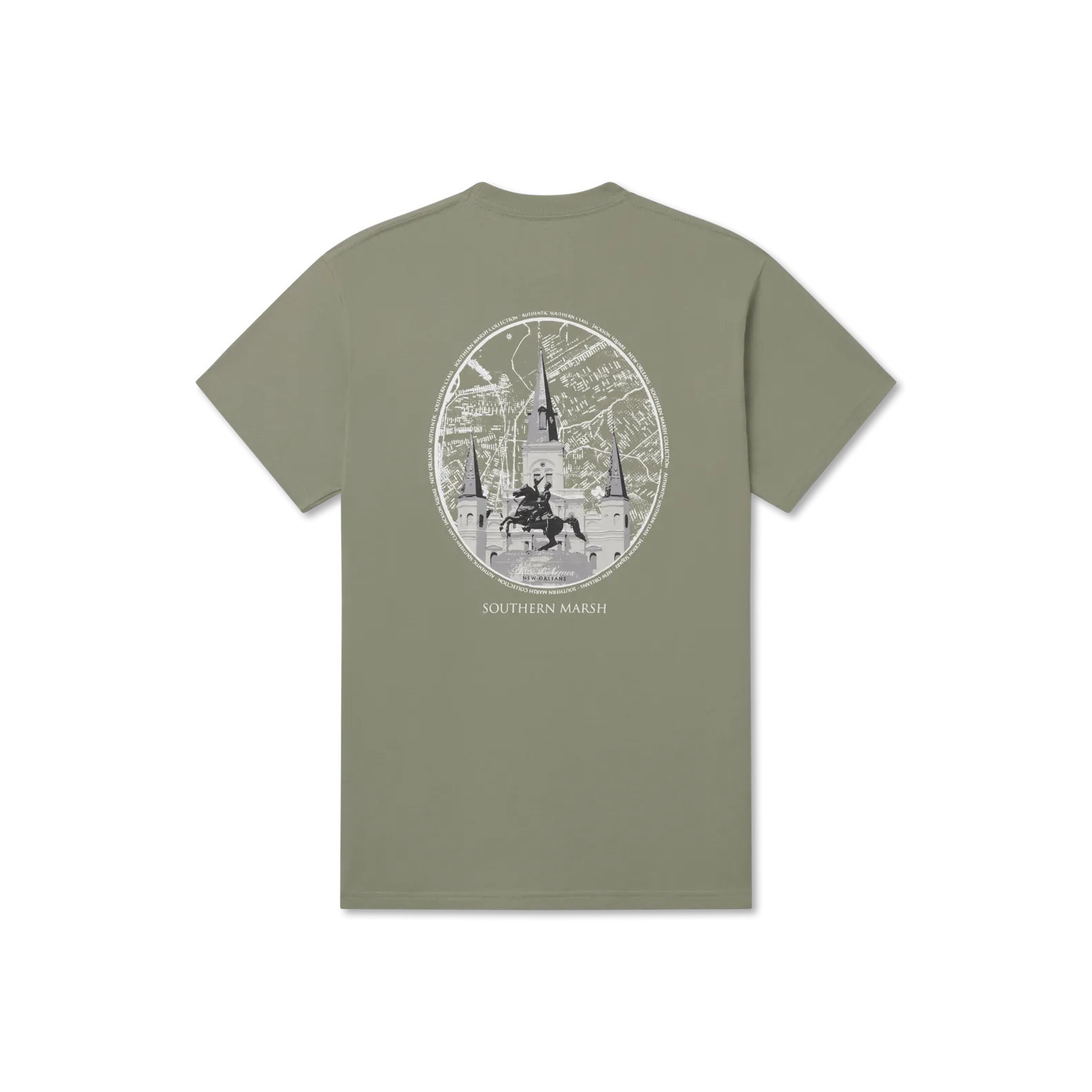 Southern Marsh 21 Jackson Square Tee
