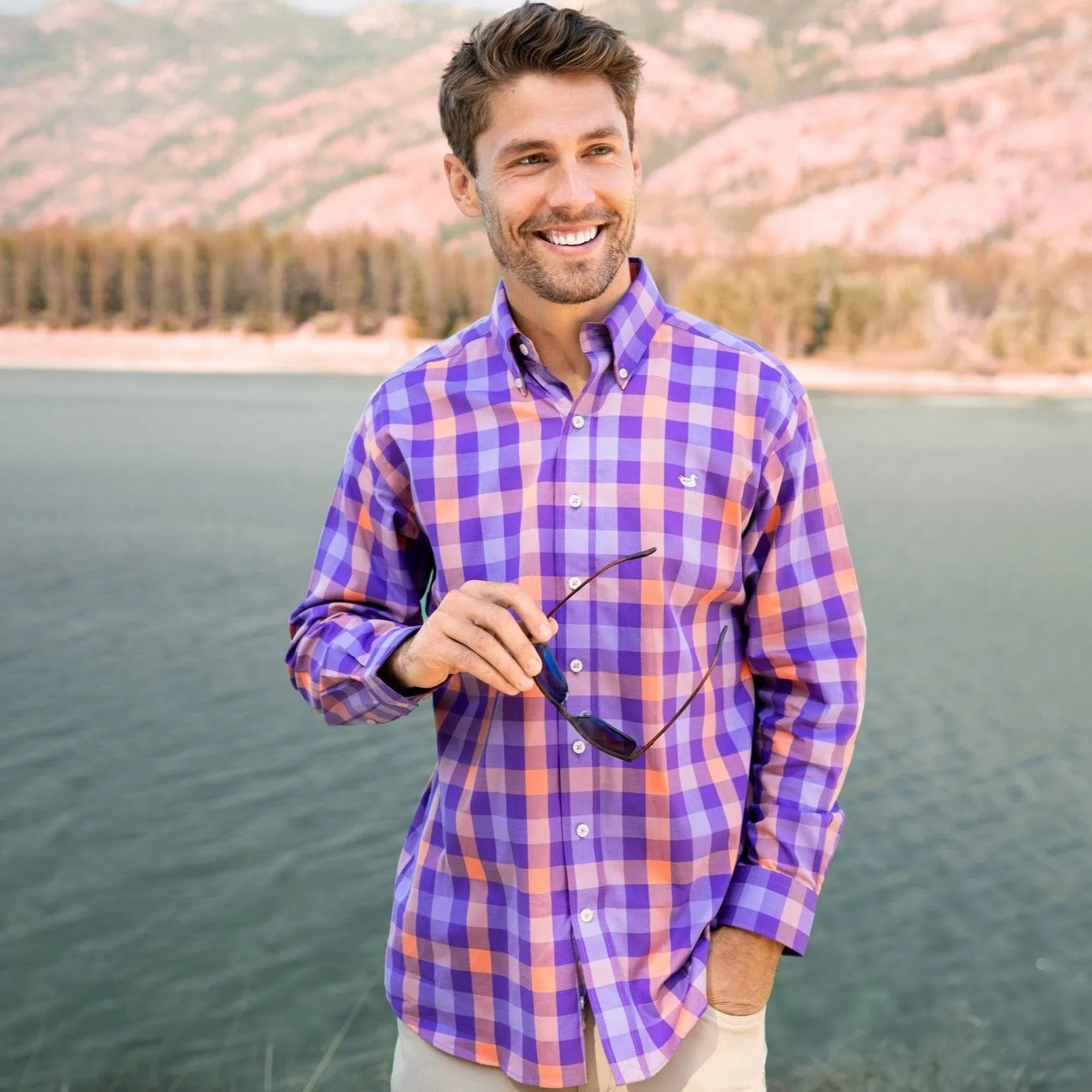 Southern Marsh 21 Jalisco Gingham Dress Shirt