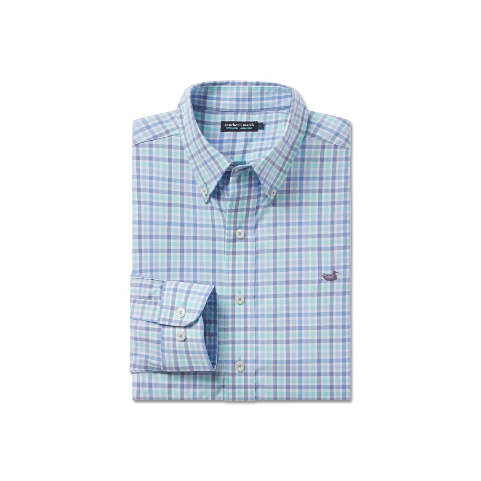 Southern Marsh 21 Juban Check Dress Shirt