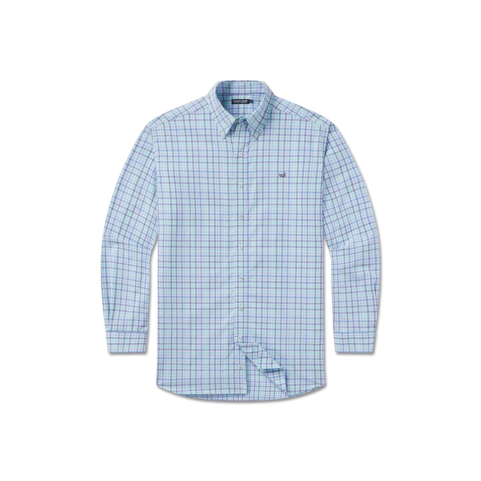 Southern Marsh 21 Juban Check Dress Shirt