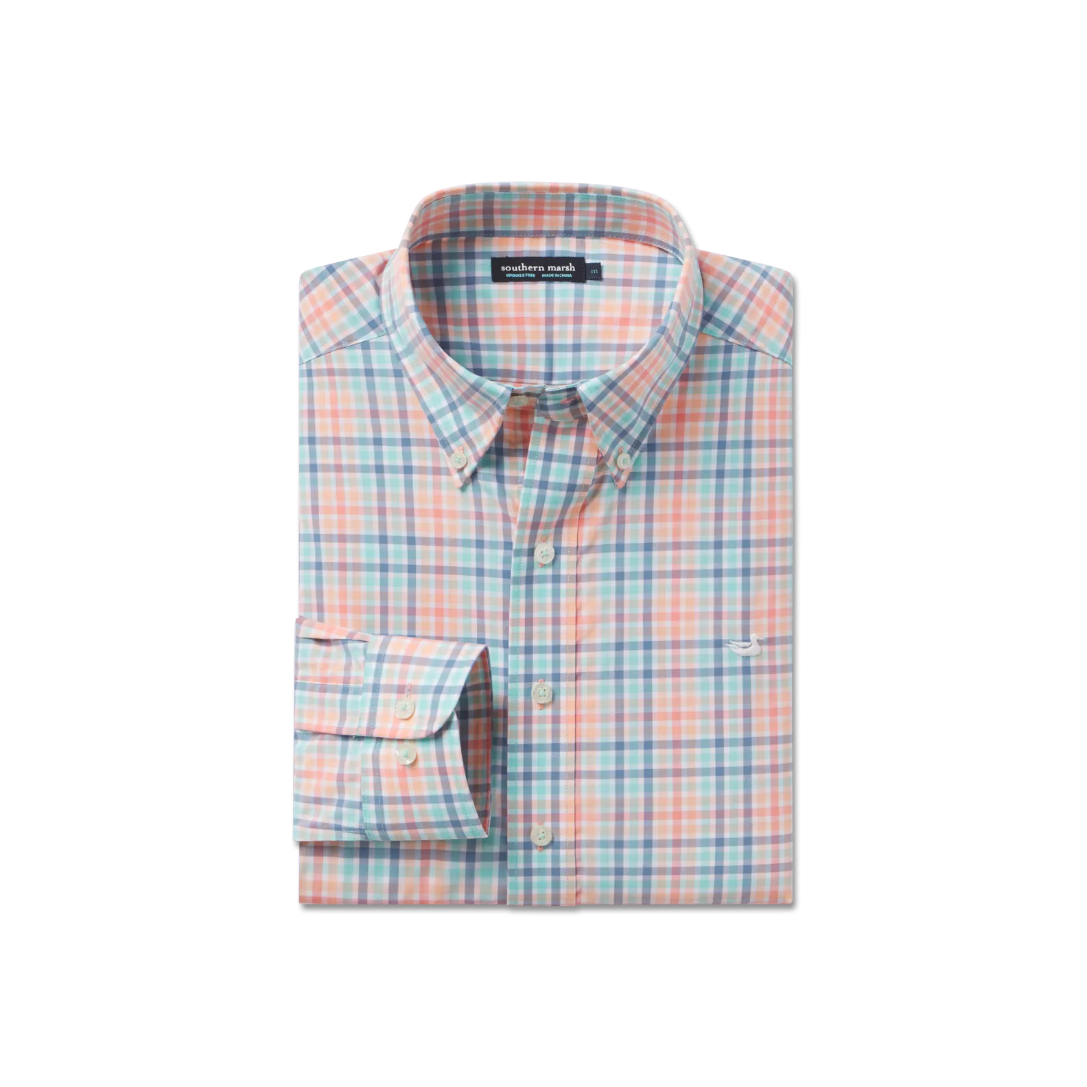 Southern Marsh 21 Juban Check Dress Shirt
