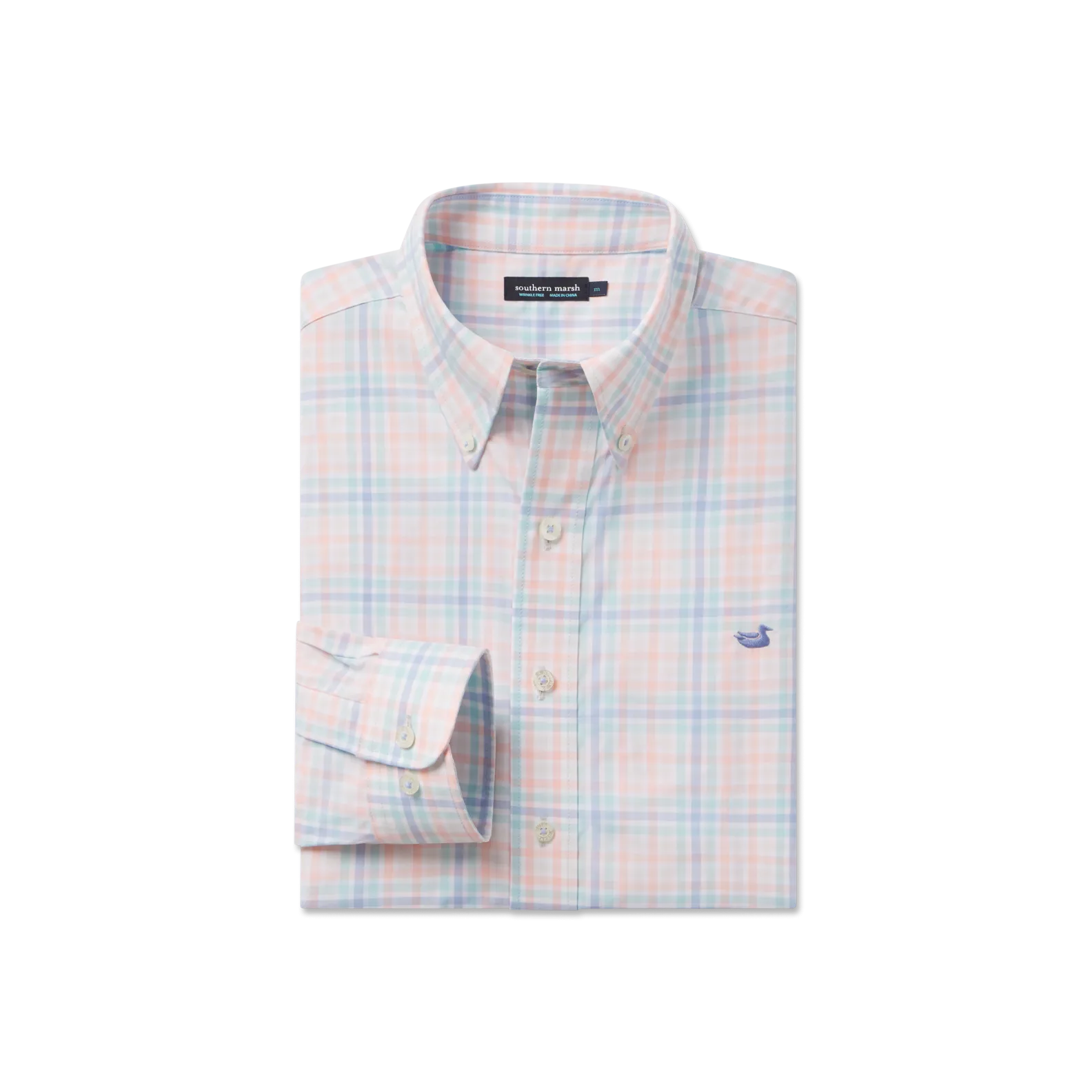 Southern Marsh 21 Juban Check Dress Shirt