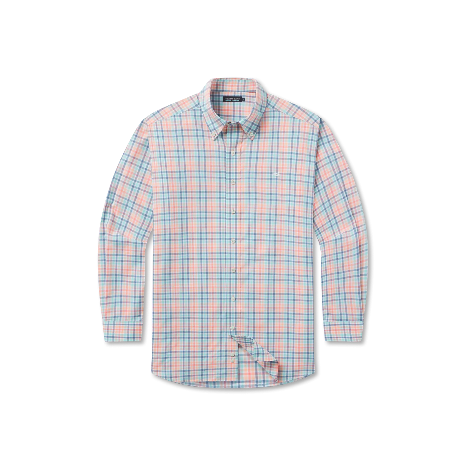 Southern Marsh 21 Juban Check Dress Shirt