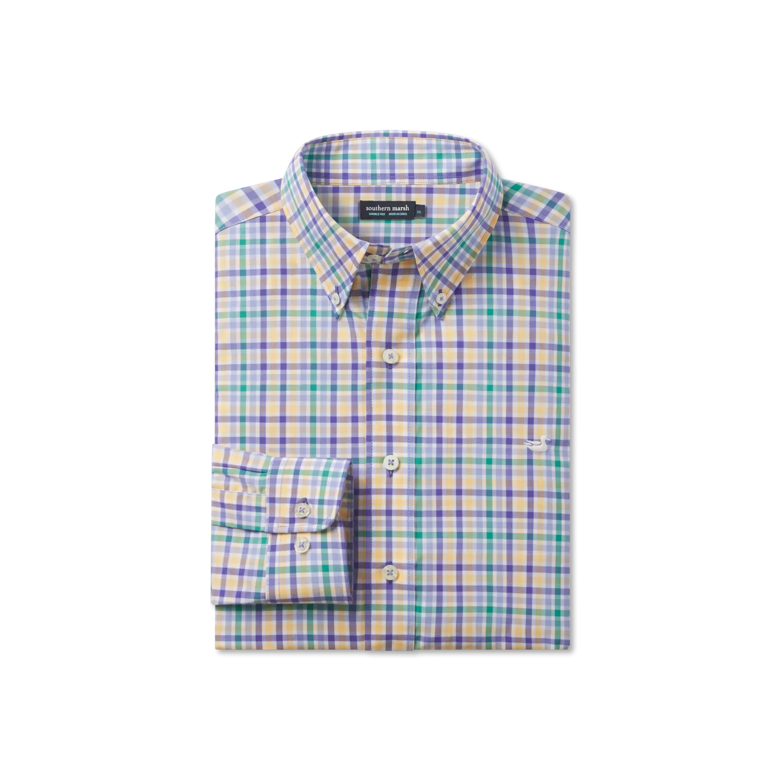 Southern Marsh 21 Juban Check Dress Shirt