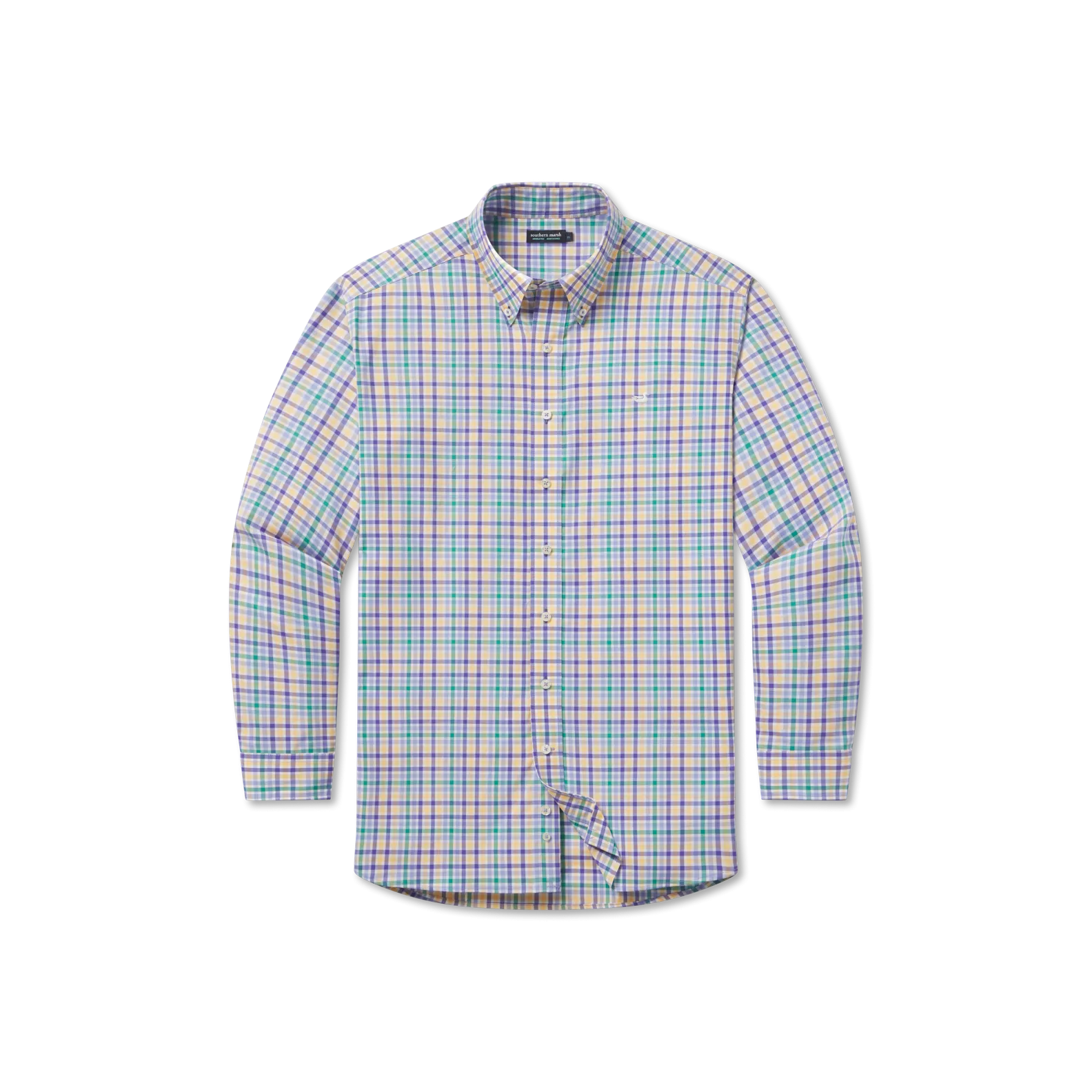 Southern Marsh 21 Juban Check Dress Shirt