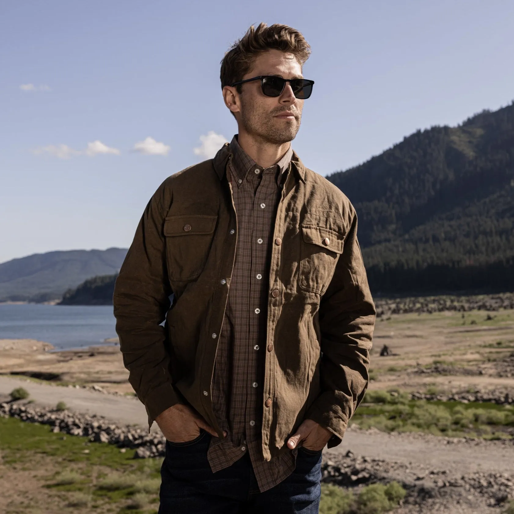 Southern Marsh 21 Kalispell Waxed Canvas Jacket