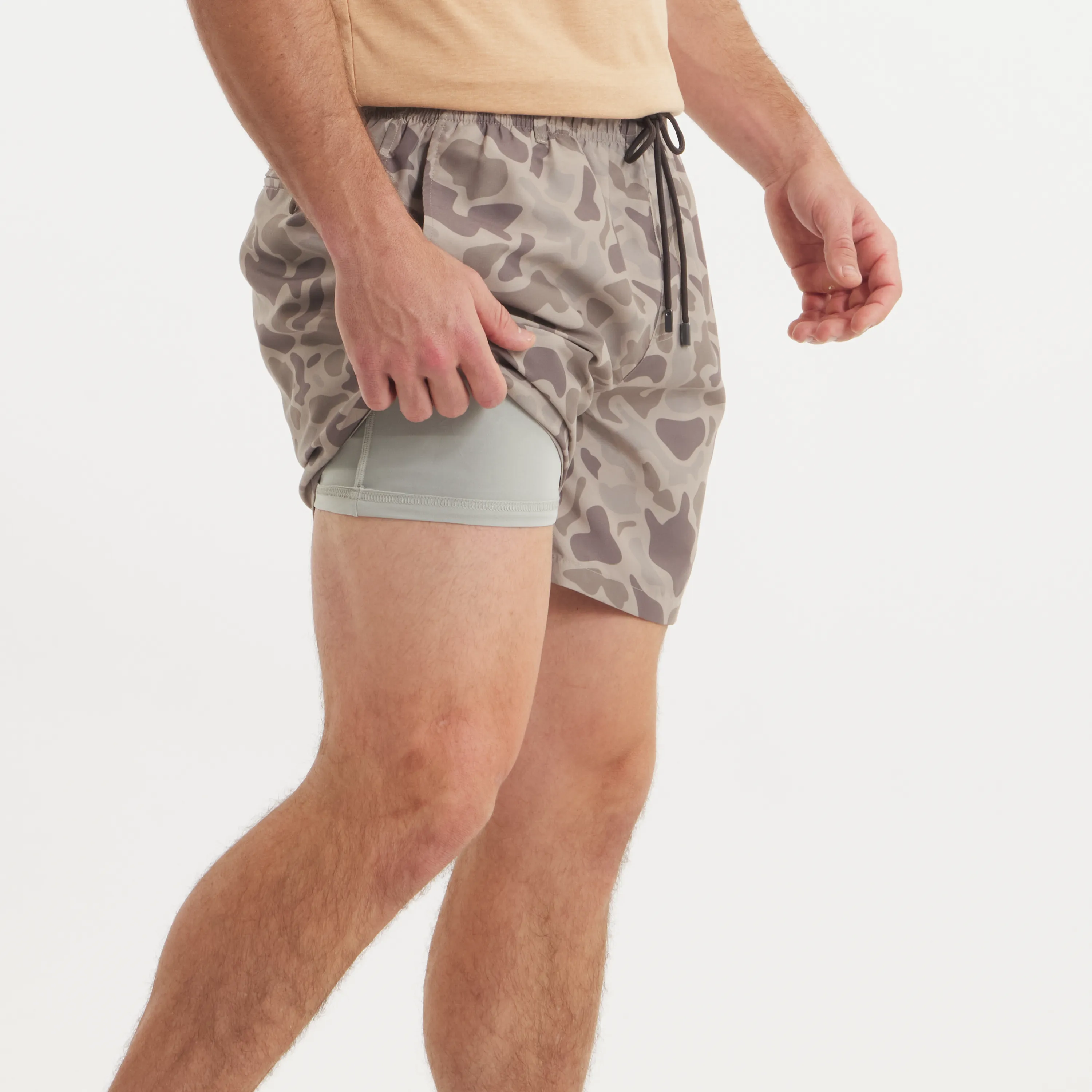 Southern Marsh 21 La Costa Lined Swim Trunk - Camo