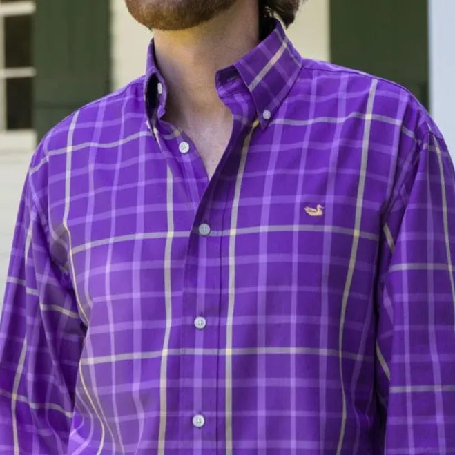 Southern Marsh 21 Lafitte Tattersall Dress Shirt