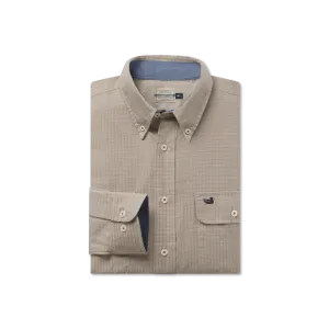 Southern Marsh 21 Leeward Textured Grid Shirt