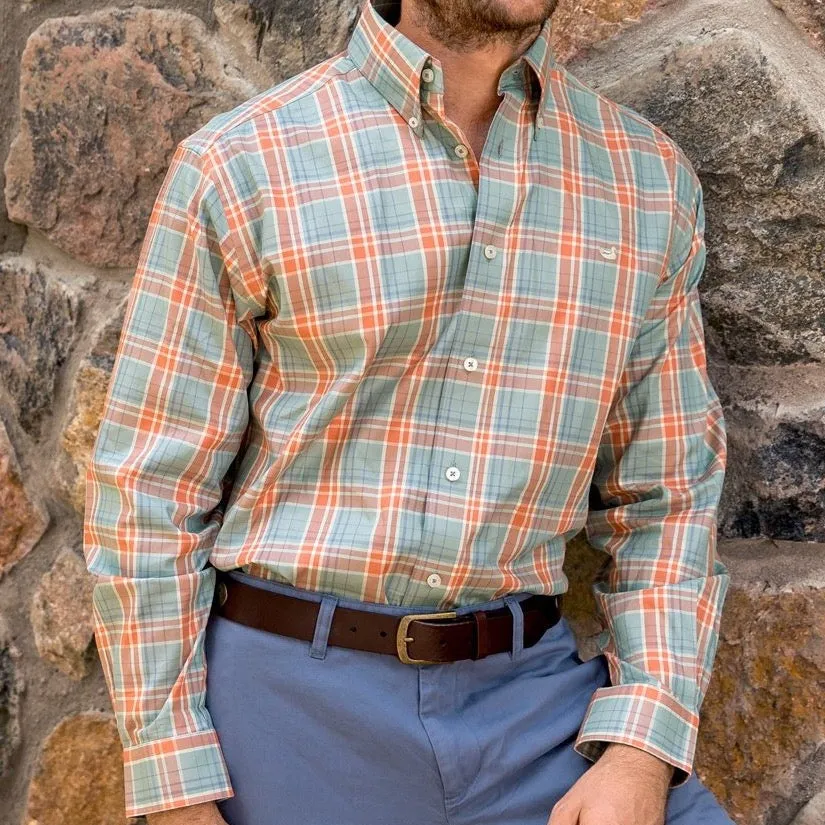 Southern Marsh 21 Lexington Windowpane Dress Shirt