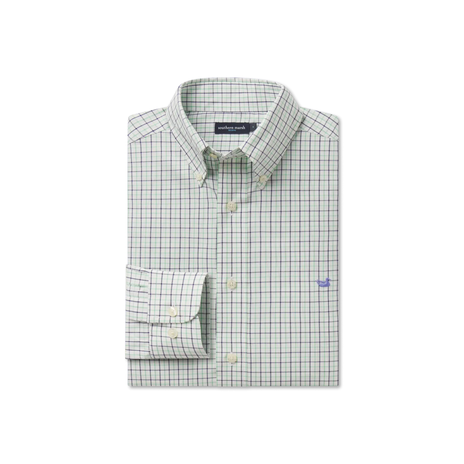 Southern Marsh 21 Lindley Tattersall Dress Shirt