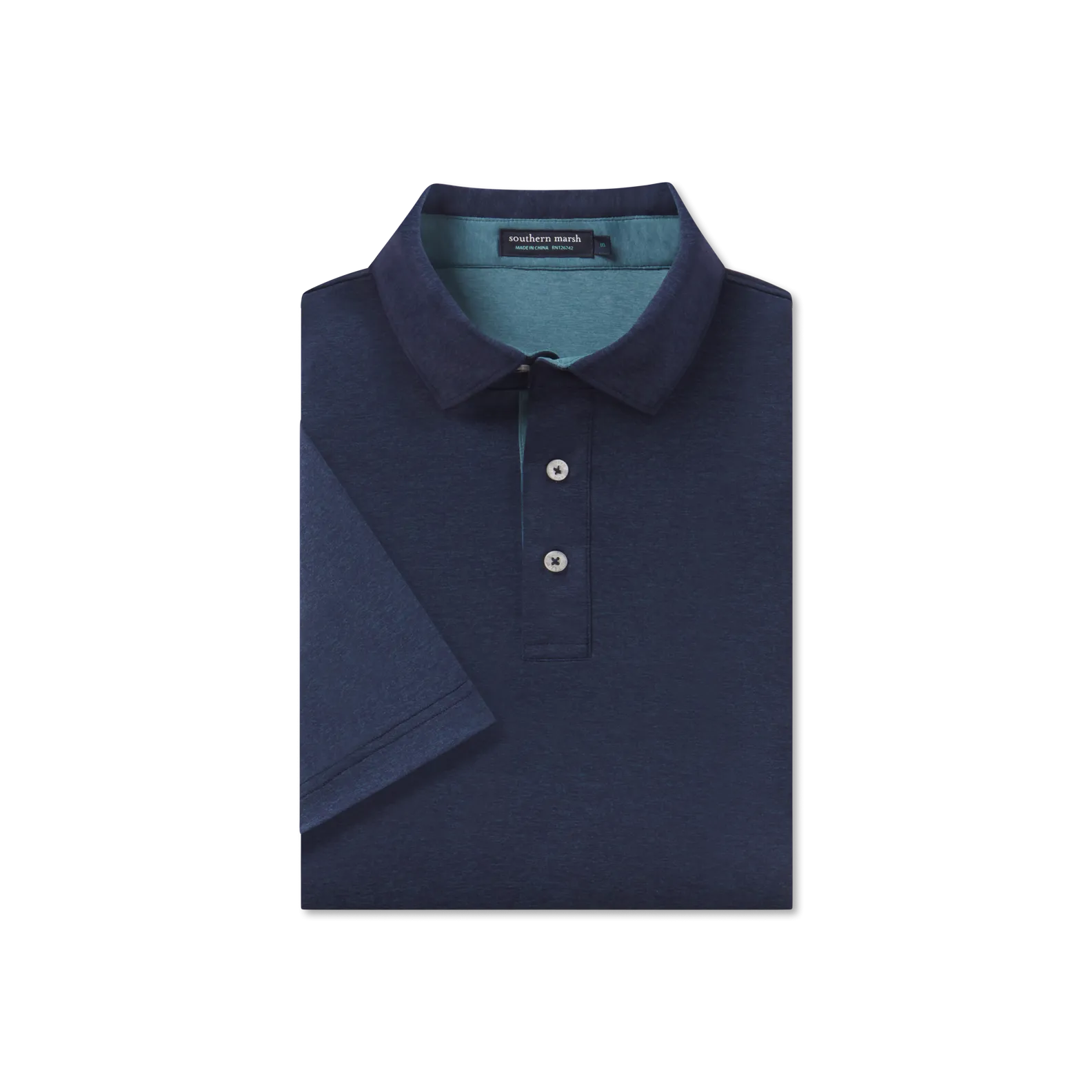 Southern Marsh 21 Lisbon Heather Performance Polo