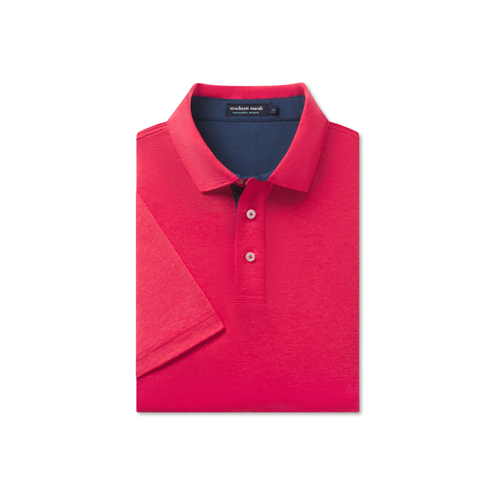 Southern Marsh 21 Lisbon Heather Performance Polo