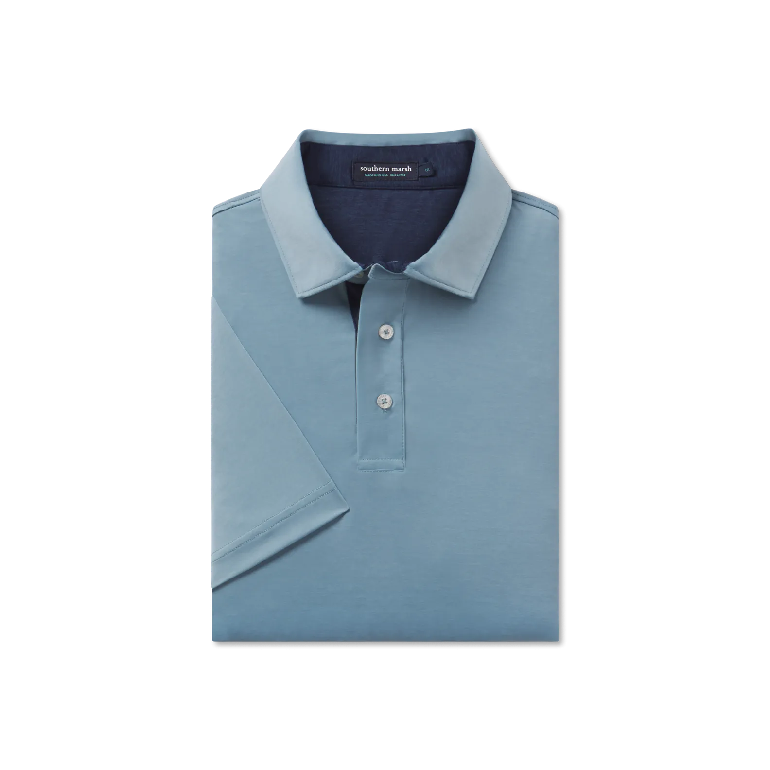 Southern Marsh 21 Lisbon Heather Performance Polo