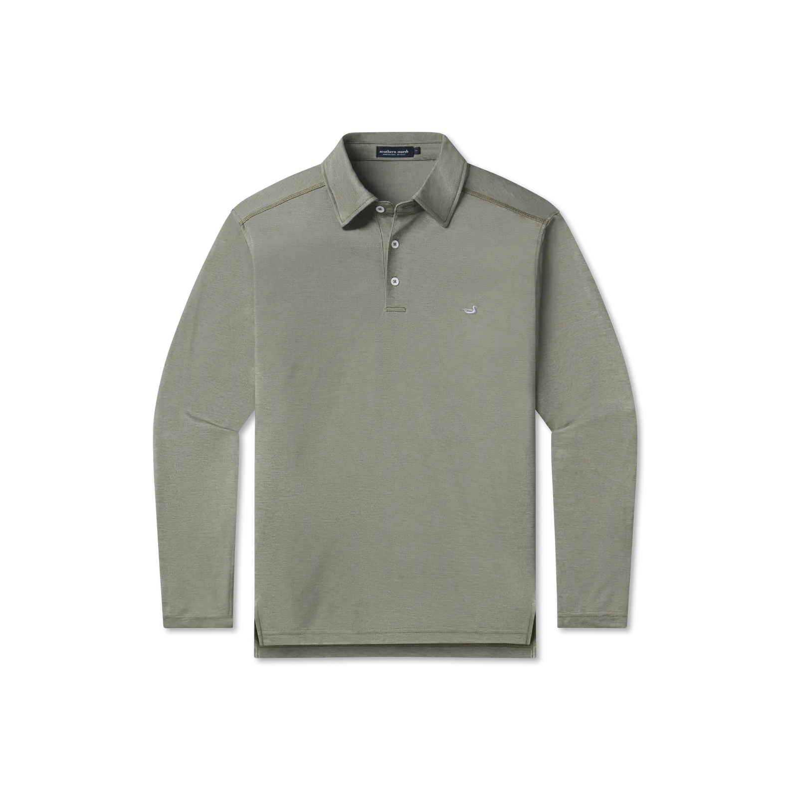 Southern Marsh 21 Long Sleeve Jackson Performance Polo