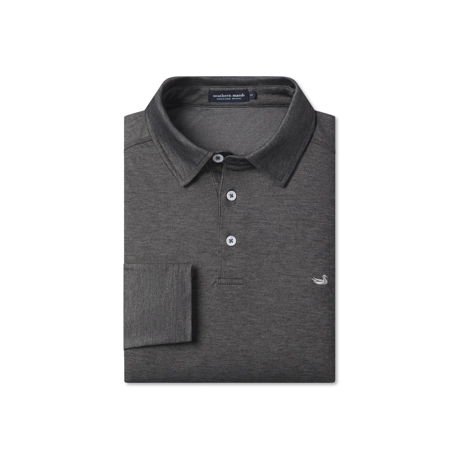 Southern Marsh 21 Long Sleeve Jackson Performance Polo
