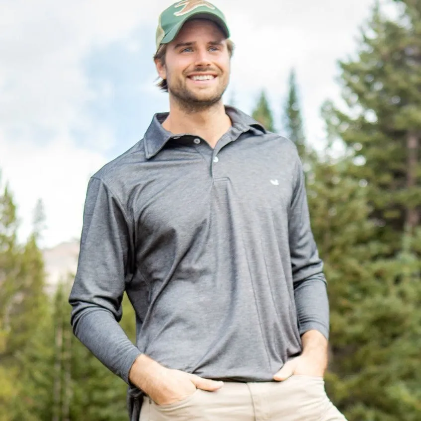 Southern Marsh 21 Long Sleeve Jackson Performance Polo