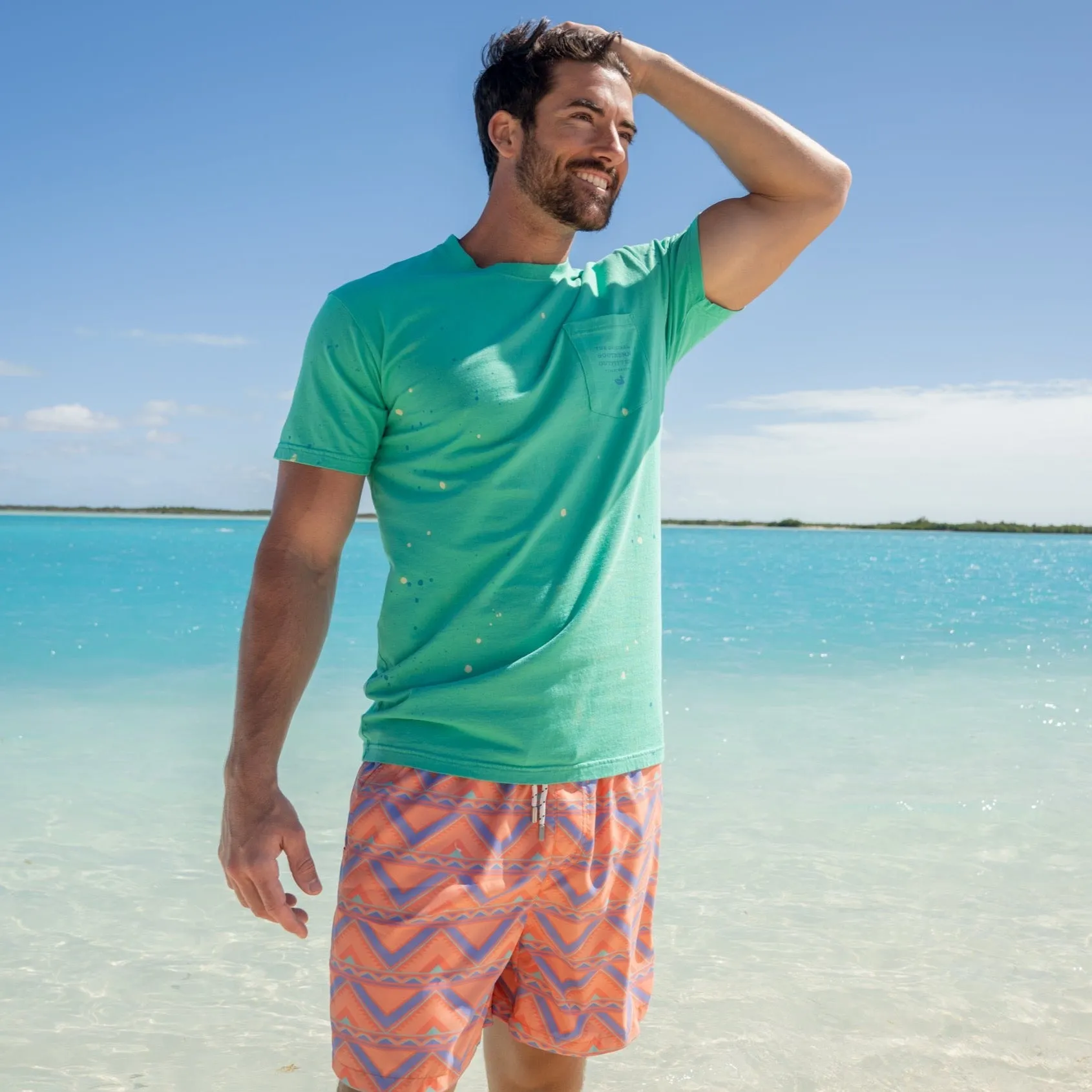 Southern Marsh 21 Lucky Pocket Tee