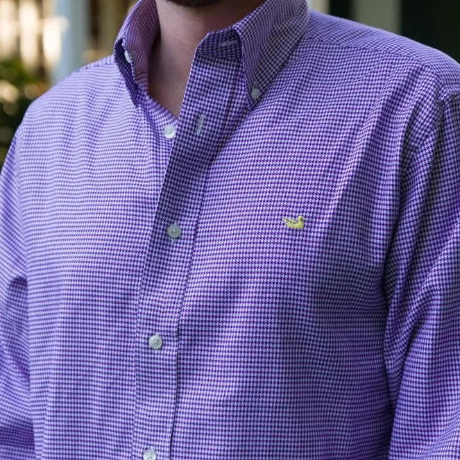 Southern Marsh 21 Mackenzie Houndstooth Dress Shirt