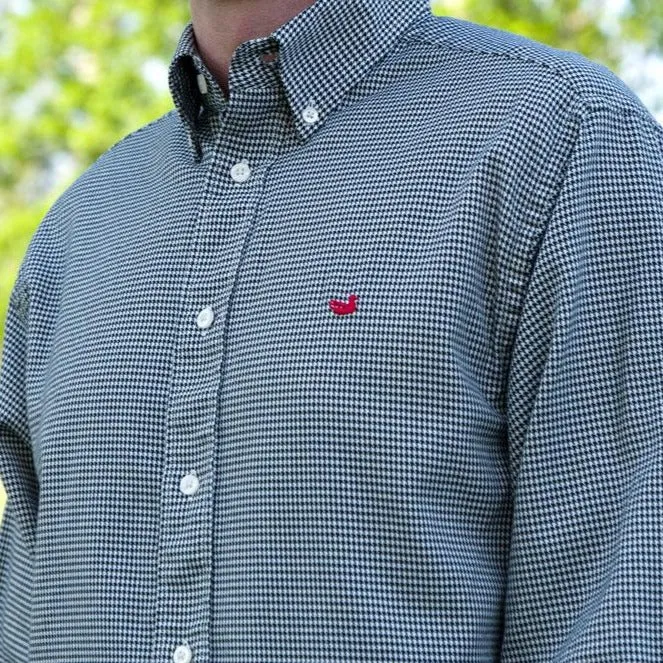 Southern Marsh 21 Mackenzie Houndstooth Dress Shirt