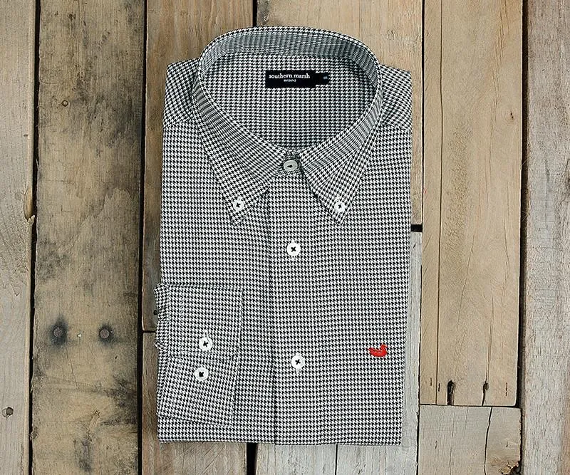 Southern Marsh 21 Mackenzie Houndstooth Dress Shirt