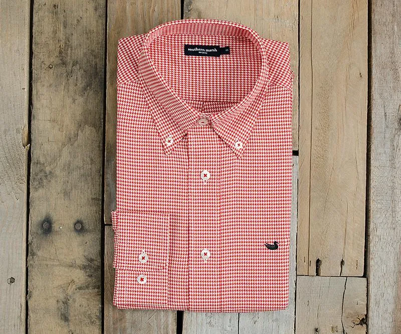 Southern Marsh 21 Mackenzie Houndstooth Dress Shirt