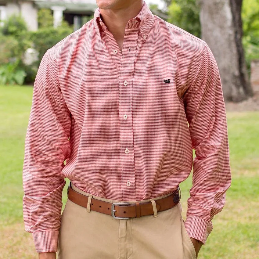 Southern Marsh 21 Mackenzie Houndstooth Dress Shirt