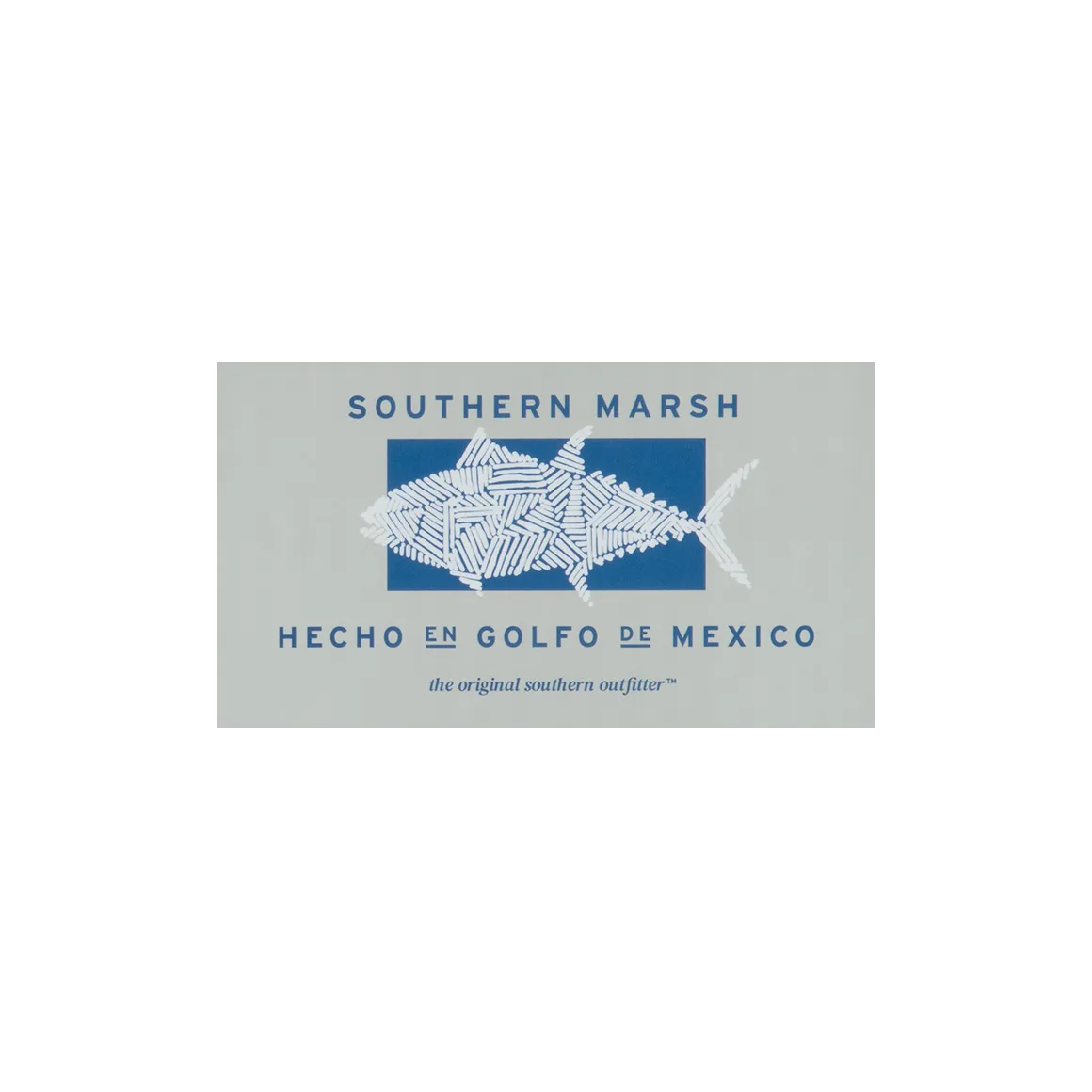 Southern Marsh 21 Made in the Gulf Sticker