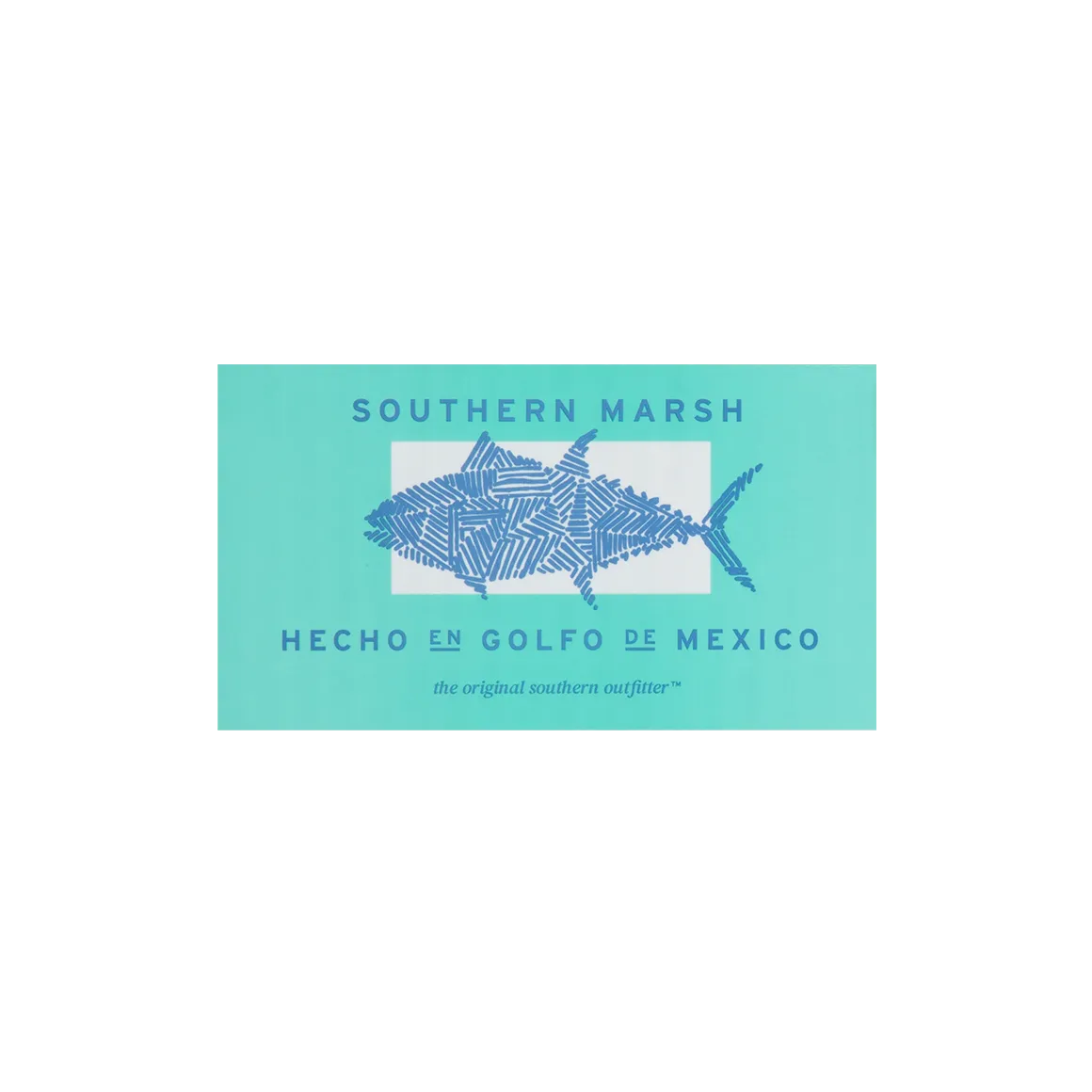 Southern Marsh 21 Made in the Gulf Sticker