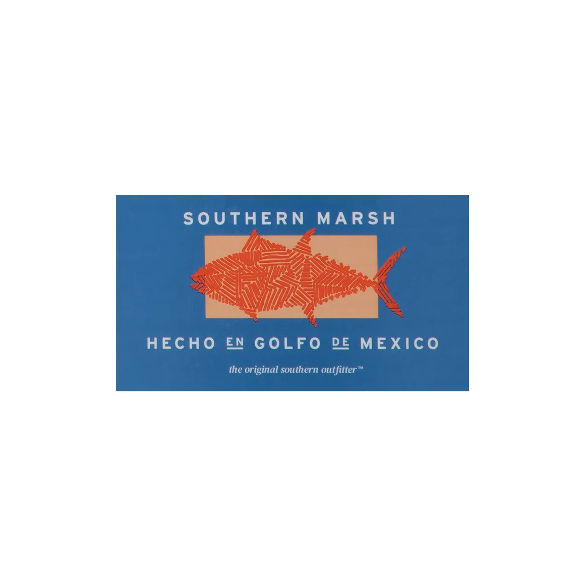 Southern Marsh 21 Made in the Gulf Sticker