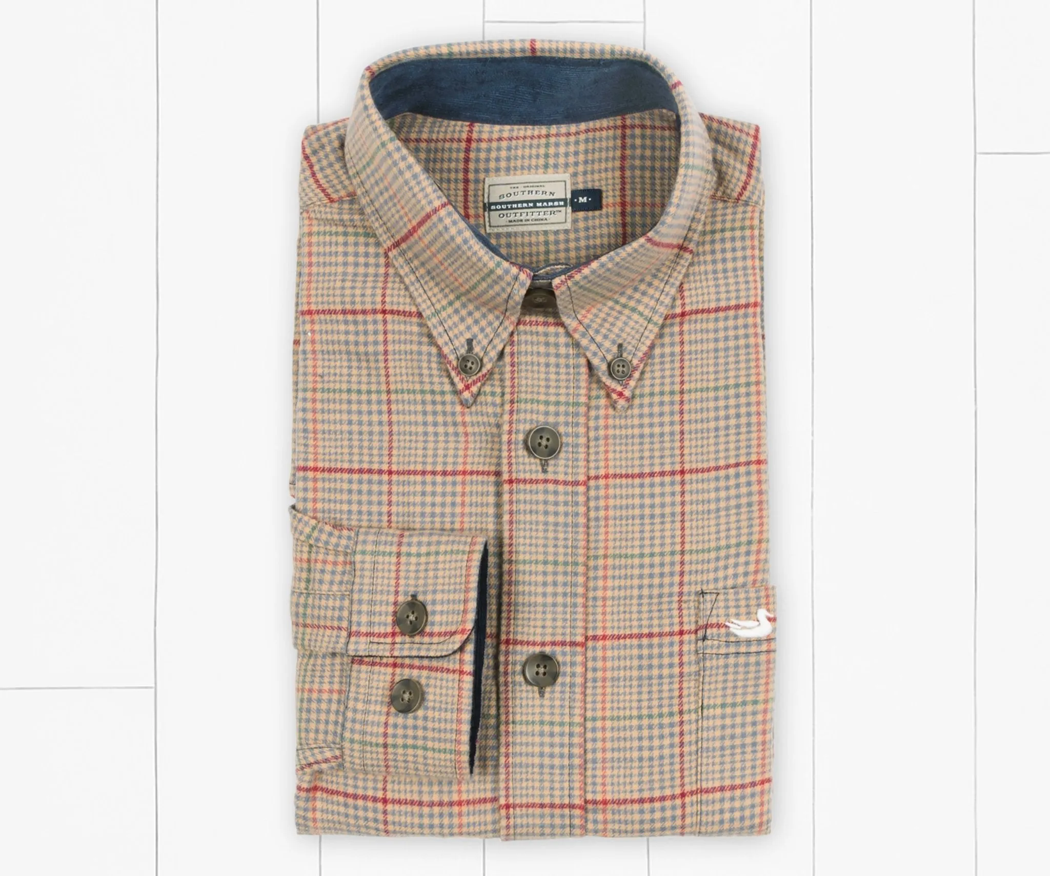 Southern Marsh 21 Madison Houndstooth Flannel