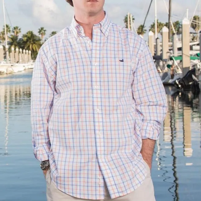 Southern Marsh 21 Madison Windowpane Dress Shirt
