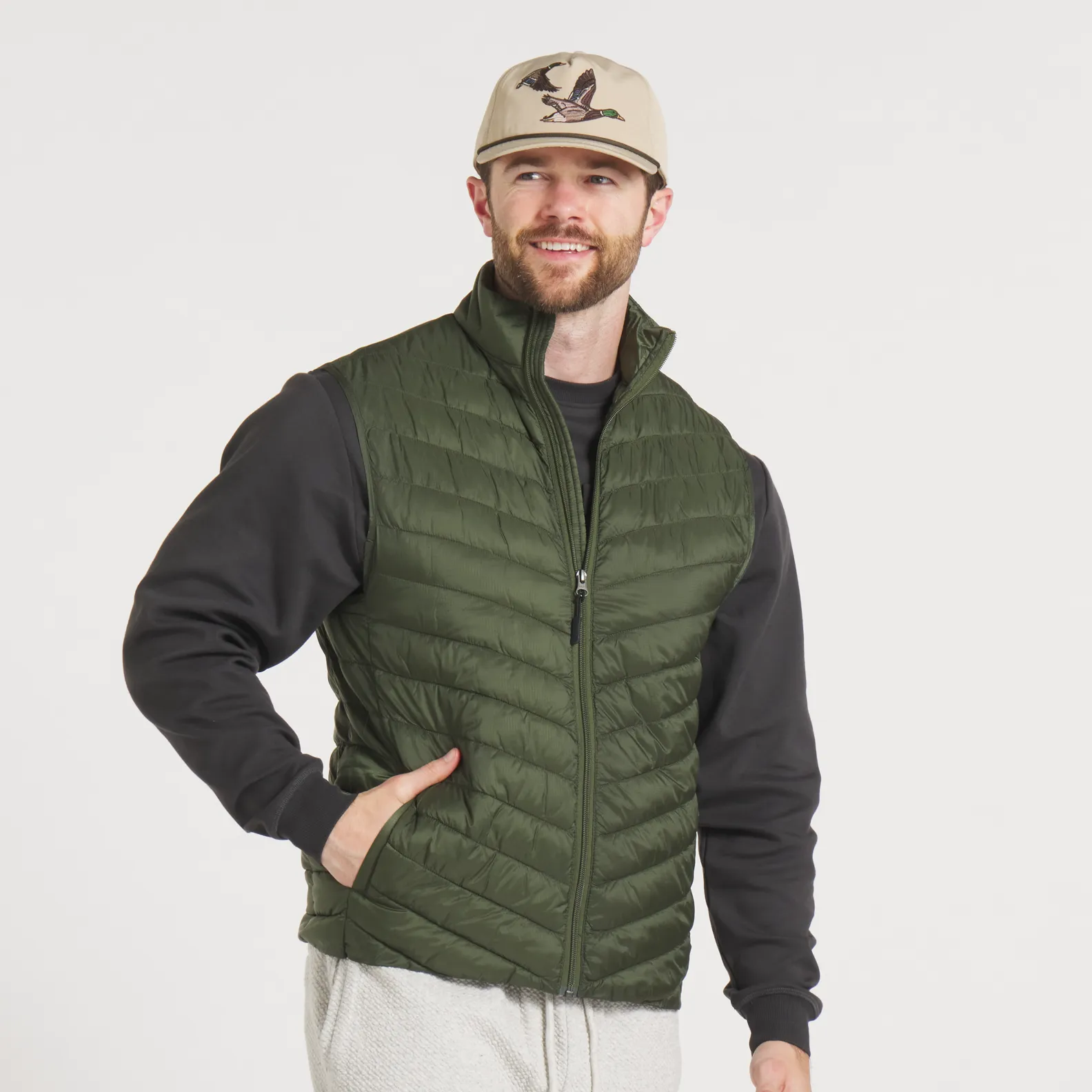 Southern Marsh 21 Mallard Quilted Performance Vest