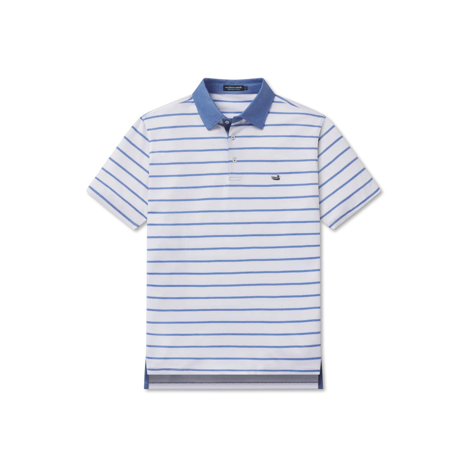Southern Marsh 21 Marina Bay Stripe Polo