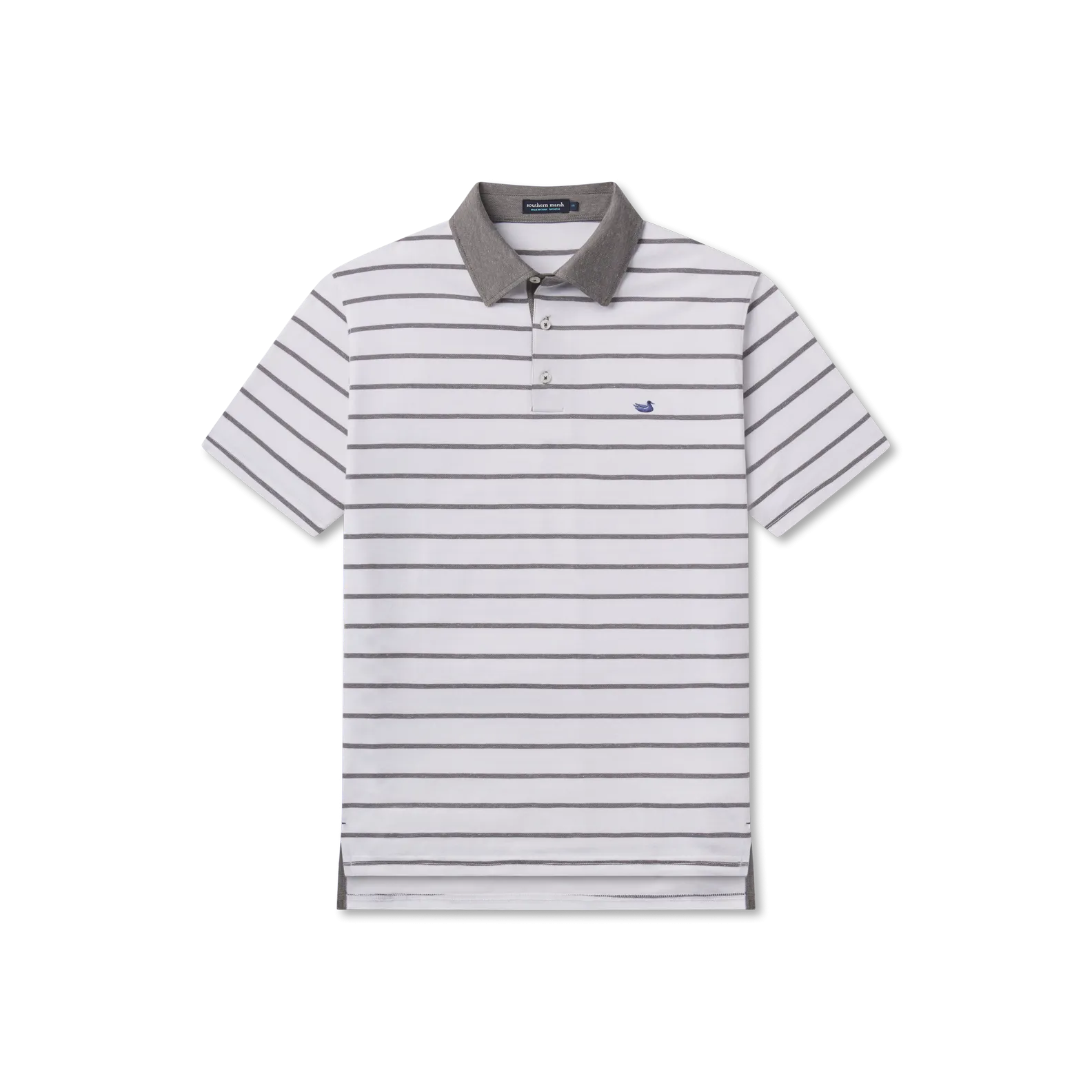 Southern Marsh 21 Marina Bay Stripe Polo