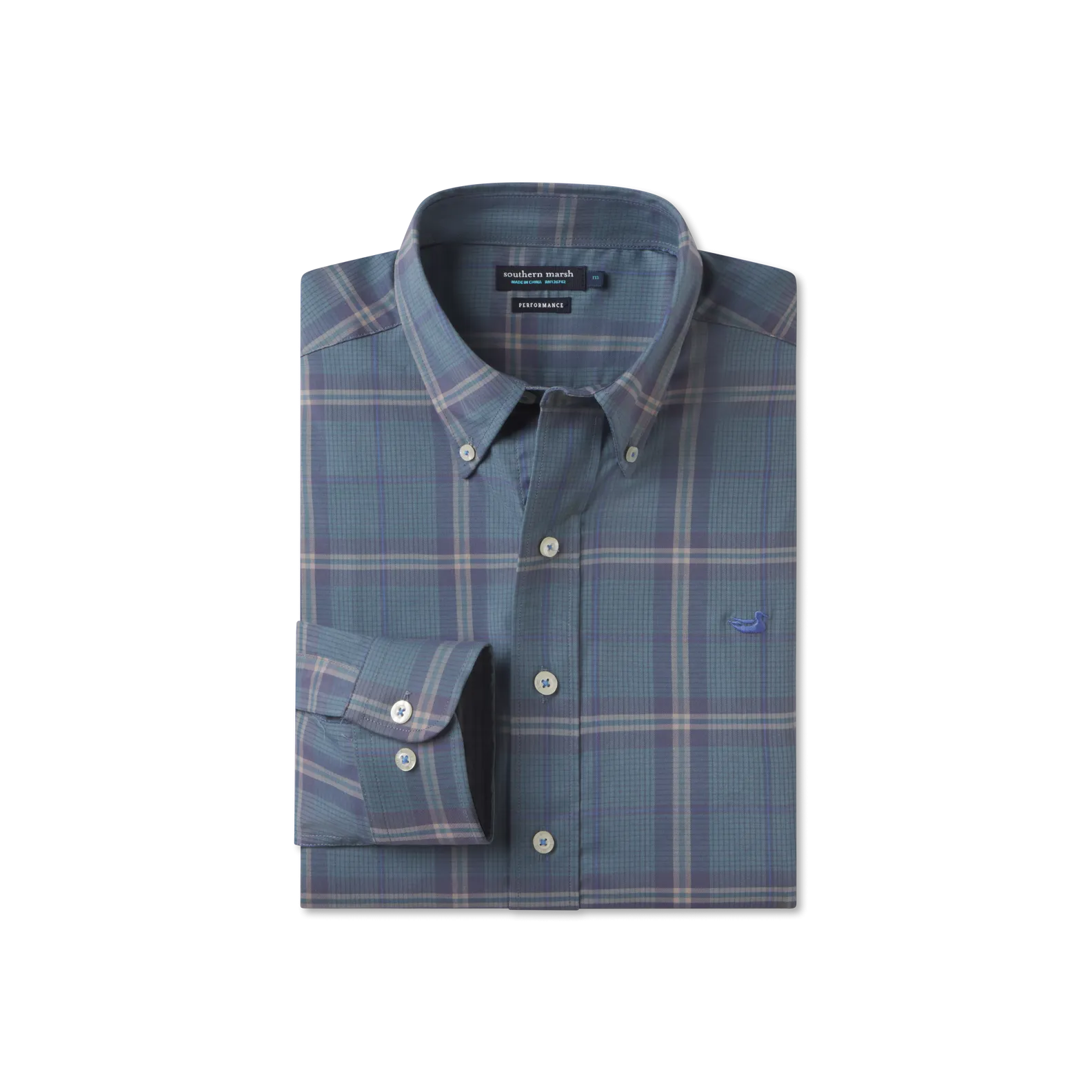 Southern Marsh 21 Marion Performance Plaid Dress Shirt