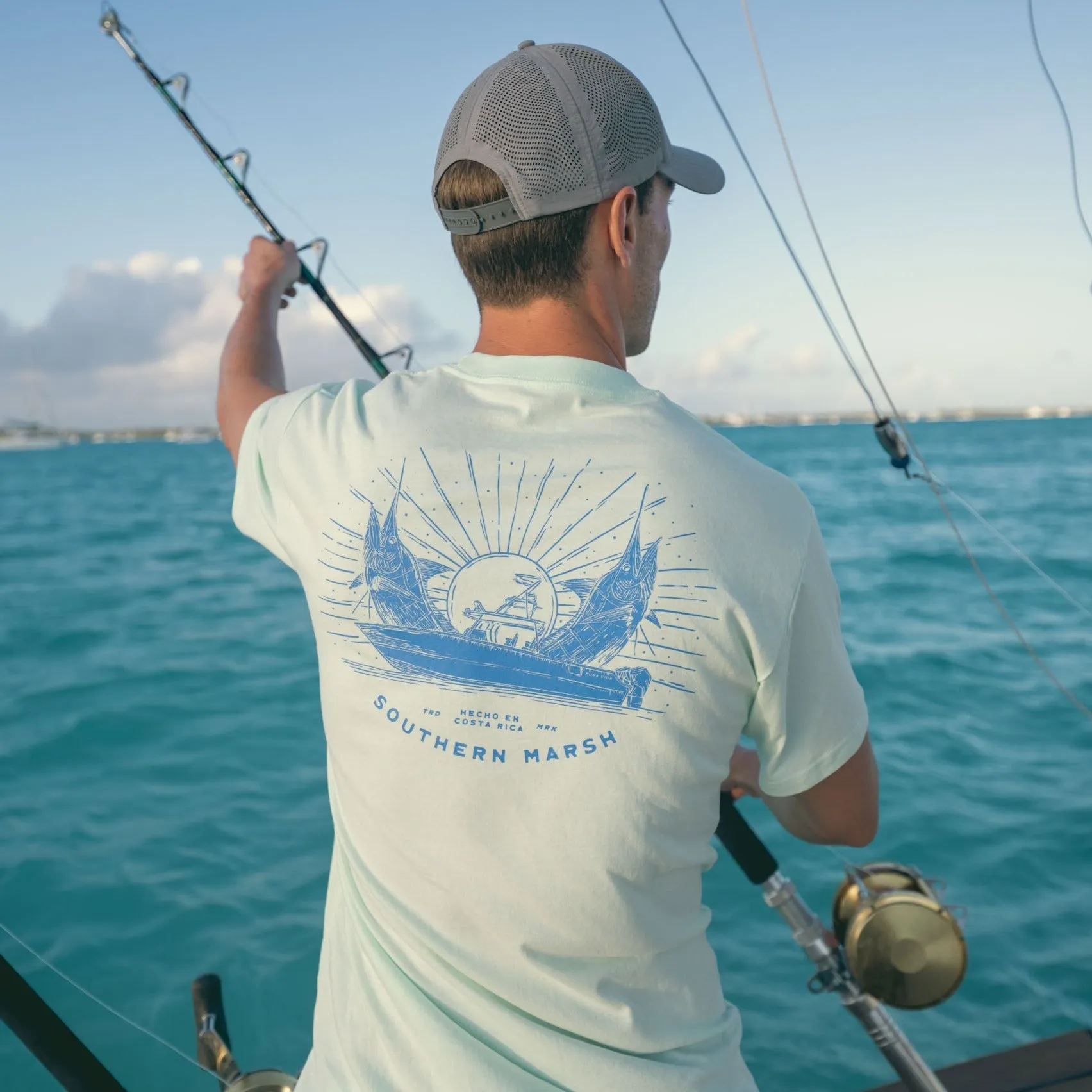 Southern Marsh 21 Marlin Motoring Tee