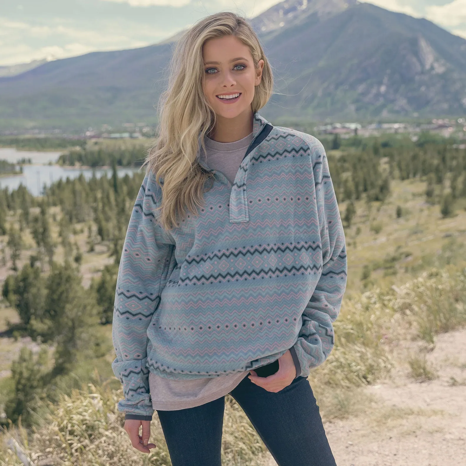 Southern Marsh 21 Marrakesh Stripe Pullover