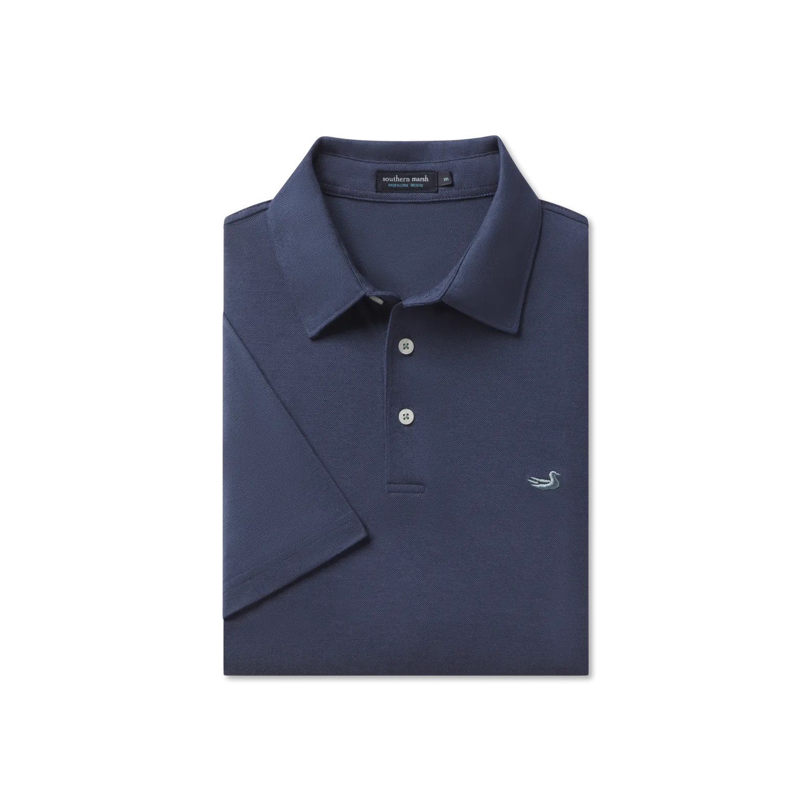 Southern Marsh 21 MarshLUX Mangrove Pique Polo