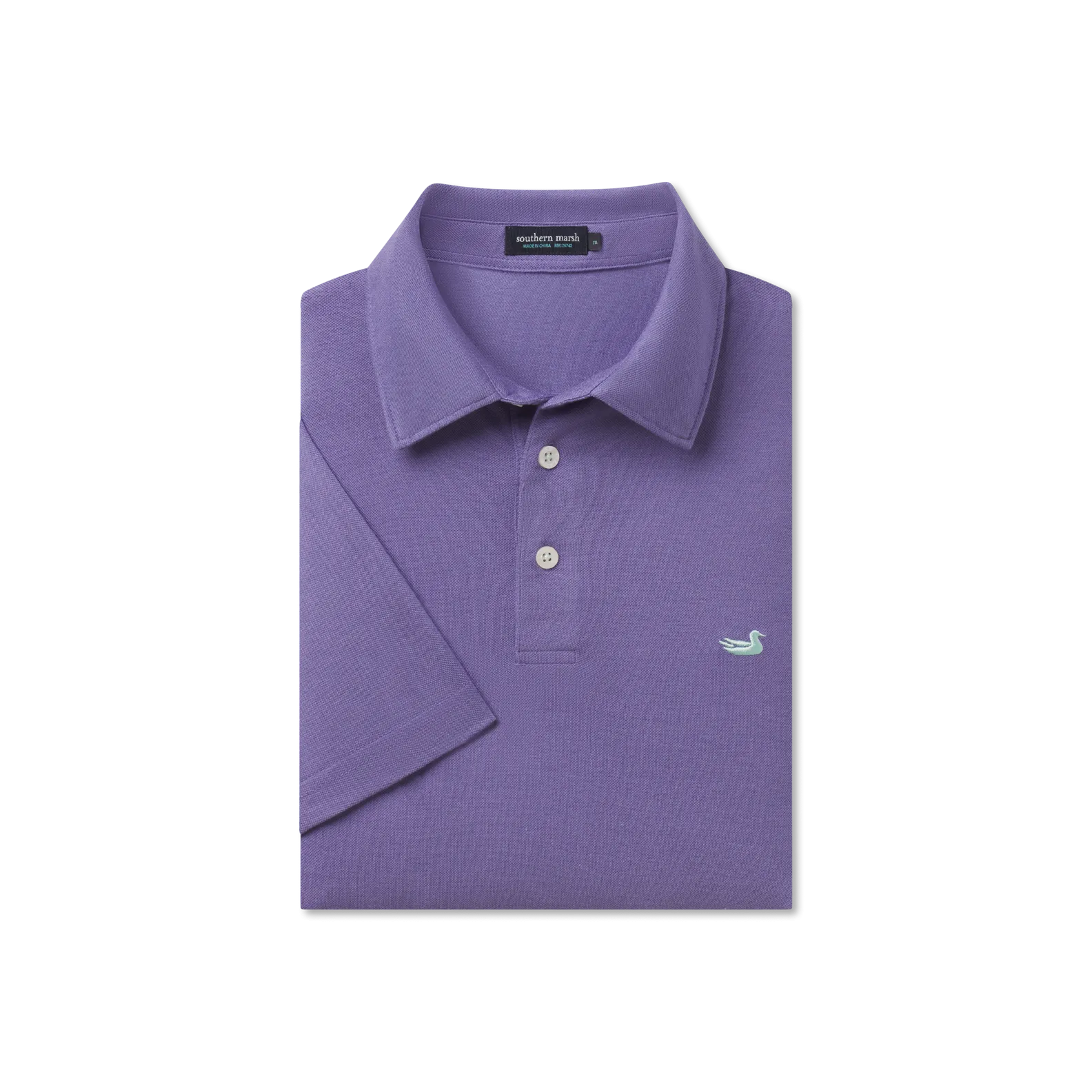 Southern Marsh 21 MarshLUX Mangrove Pique Polo