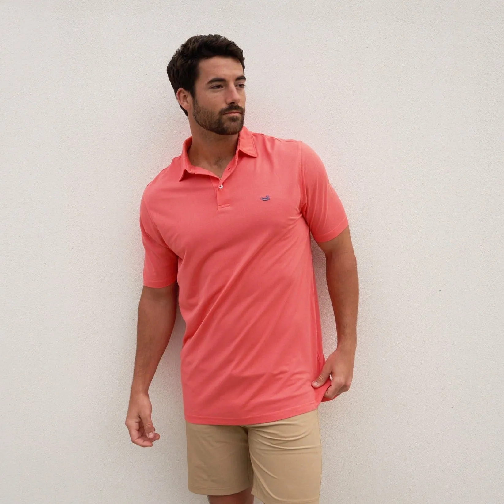 Southern Marsh 21 MarshLUX Mangrove Pique Polo