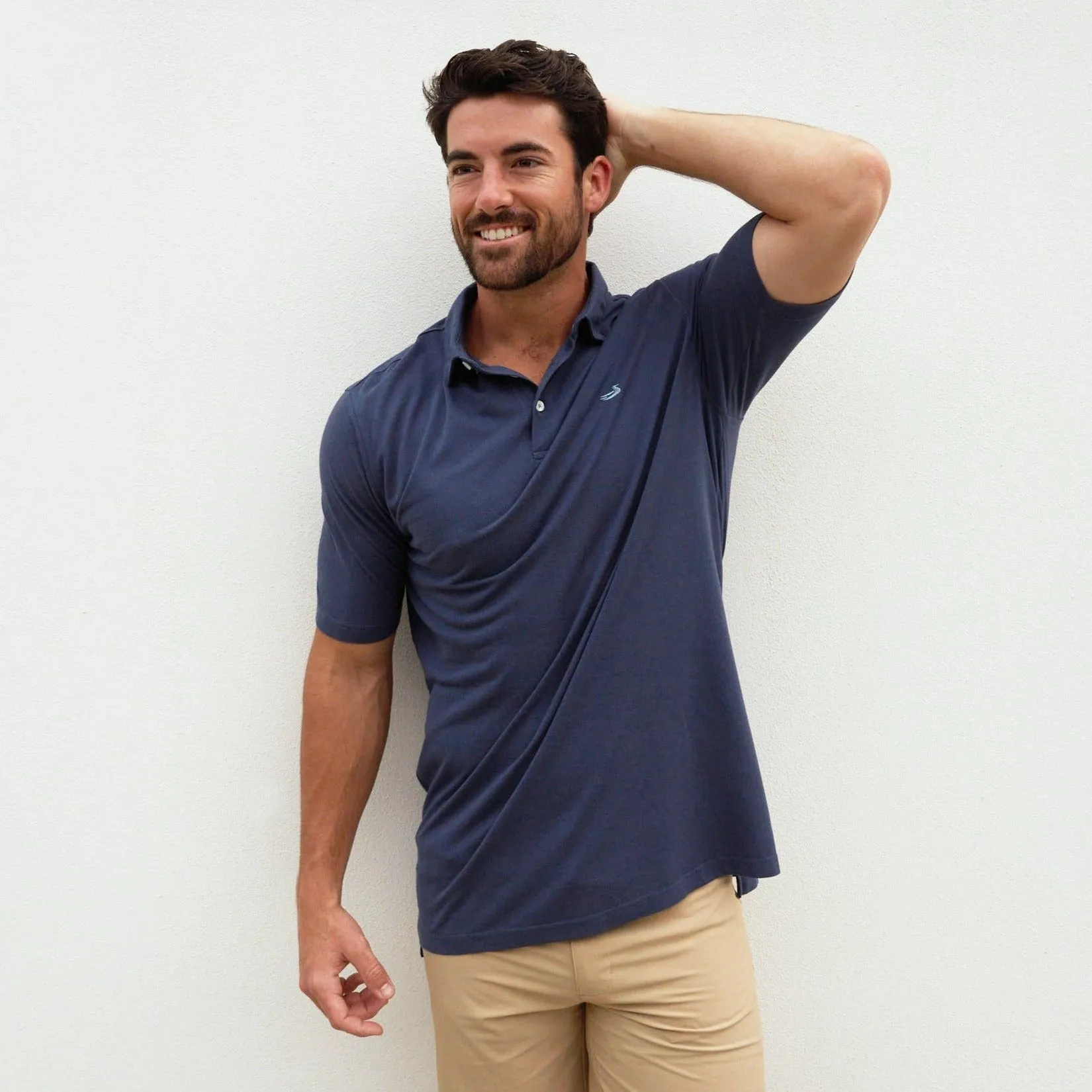 Southern Marsh 21 MarshLUX Mangrove Pique Polo