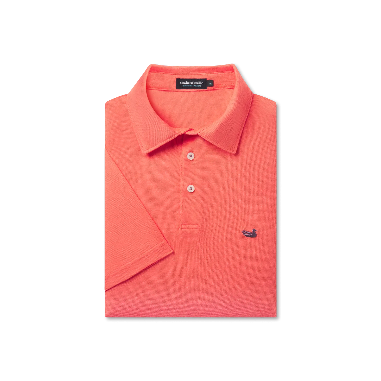 Southern Marsh 21 MarshLUX Mangrove Pique Polo