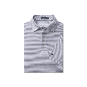 Southern Marsh 21 MarshLUX Mangrove Stripe Pique Polo